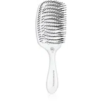 Olivia Garden ESSENTIAL CARE FLEX Medium Hair Bristles kefa na vlasy Ice White 1 ks