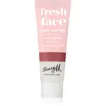 Barry M Fresh Face multifunkčné líčidlo na pery a tvár odtieň Deep Rose 10 ml