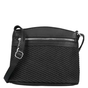Dámská crossbody kabelka černá - Firenze Kora