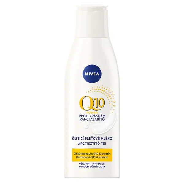 NIVEA Q10 čistící mléko proti vráskám 200 ml