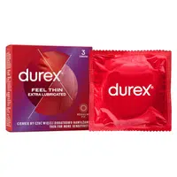 DUREX Feel Thin Extra Lubricated 3 ks