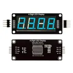 Hodinový displej 0,56" s TM1637 modrý