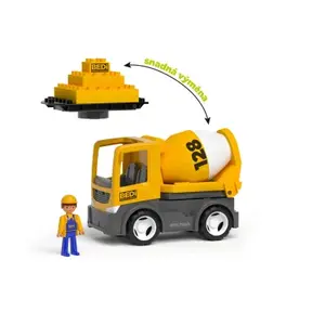 MultiGO ECO Build 2+1 - Igráček stavbař, domíchávač, deska