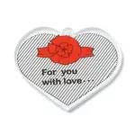 Valentine's Day Transparent Acrylic Pendant