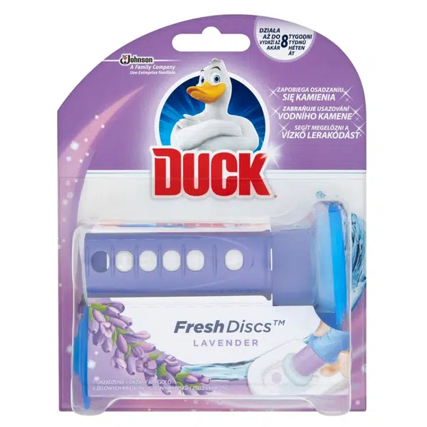 DUCK Fresh Discs Čistič WC Levandule 36 ml
