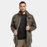 Bushman Celoroční pánská bunda 3v1 Wolf Pro, tmavá khaki M