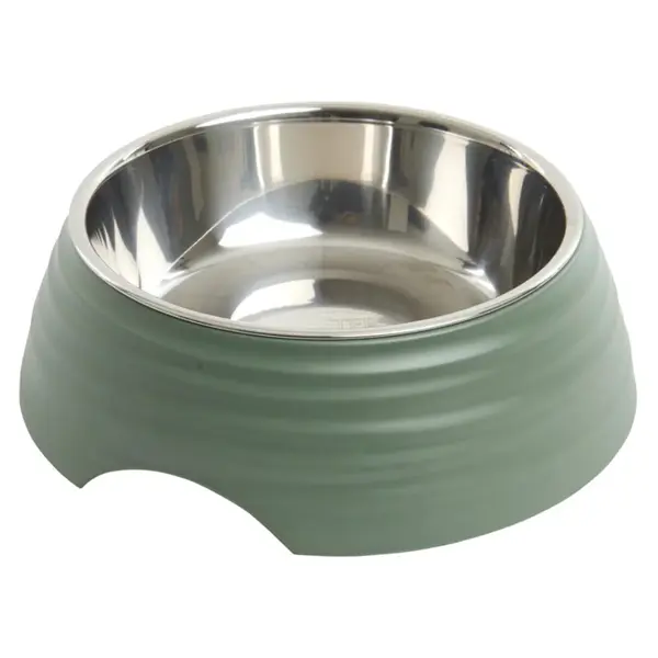 BUSTER Frosted Ripple Bowl Miska pro psy zelená, Velikost: L