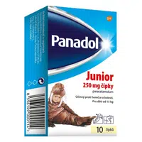 PANADOL Junior rektální čípky SUP 10 x 250 mg