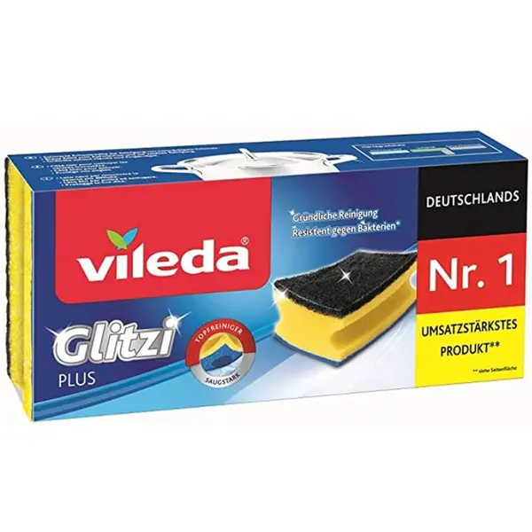 VILEDA Glitzi Plus Houbička 3 ks
