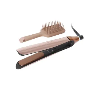GHD Chronos Set Cashmere Edice žehlička + mini kartáč na vlasy