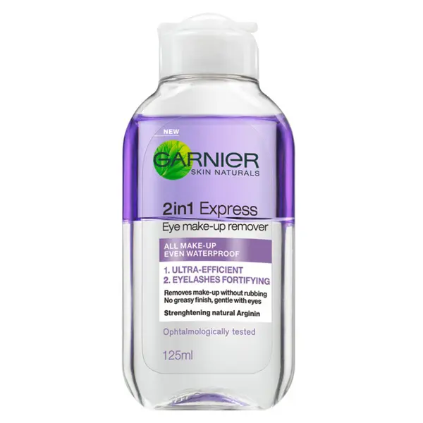 GARNIER Skin Naturals 2v1 Posilující odličovač očí 125 ml