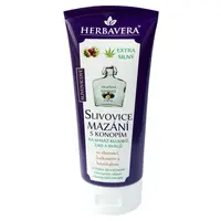 HERBAVERA Slivovicové mazání s konopím 200 ml