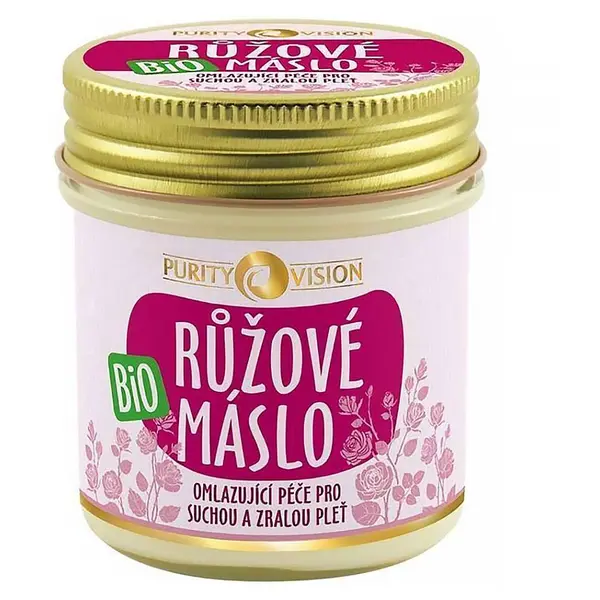 PURITY VISION Růžové máslo BIO 120 ml