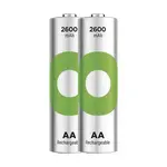 Baterie AA (R6) nabíjecí 1,2V/2600mAh GP Recyko 2ks