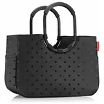 Dámská taška Reisenthel Loopshopper L Frame Glossy dots black