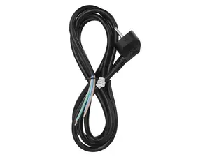 Flexo šňůra PVC 3x1,5mm 2m černá EMOS S18322