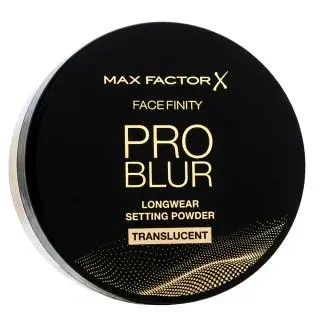 Max Factor Facefinity Pro Blur Longwear Setting Powder transparentní pudr Translucent