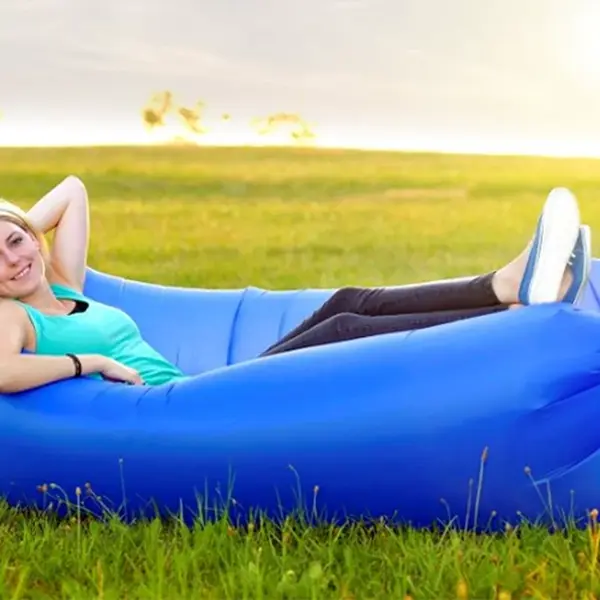 Vak nafukovací LAZY BAG 4L modrý