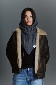LE SH KA headwear  Kukla  Grey Balaclava