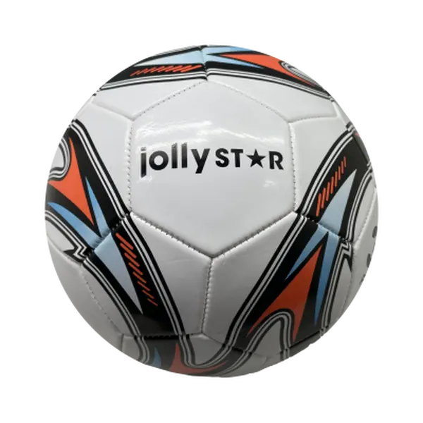 Míč kožený fotbalový Jolly Star Champion velikost č. 5