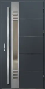 Ocelové vchodové dveře Selters 7