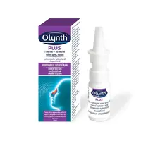 OLYNTH® Plus 1 mg/ml + 50 mg/ml nosní sprej, roztok pro dospělé a děti od 6 let