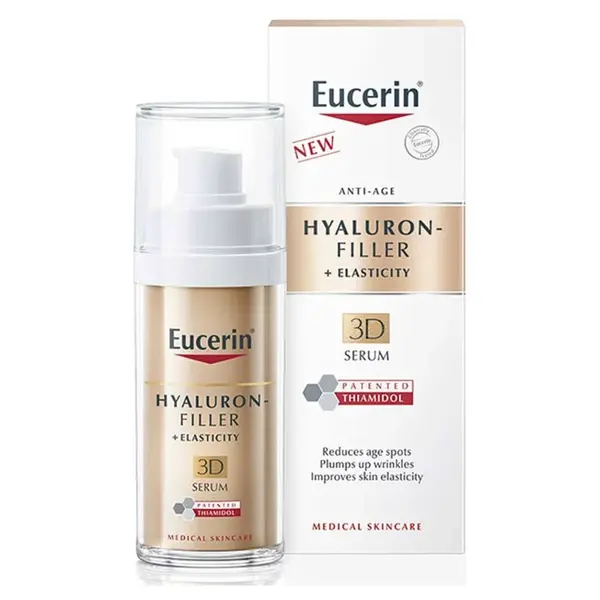 EUCERIN Hyaluron-Filler + Elasticity 3D sérum 30 ml, poškozený obal