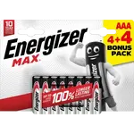 Energizer MAX AAA 4+4 zdarma