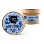 ORGANIC SHOP Tuhý šampon pro blond vlasy Borůvka a bambucké máslo 60 g