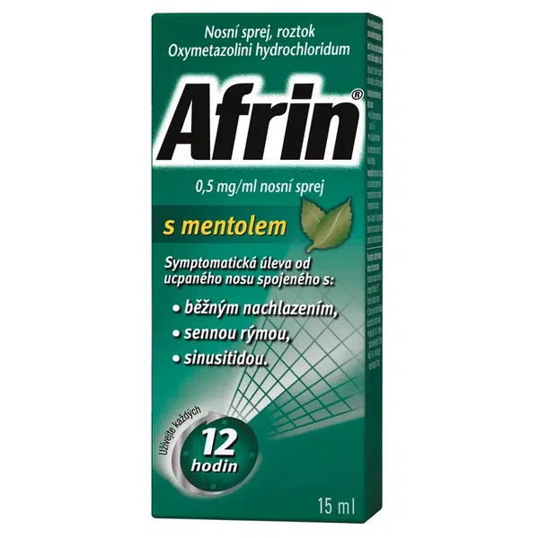 Afrin s mentolem 0,5 mg/ml nosní sprej