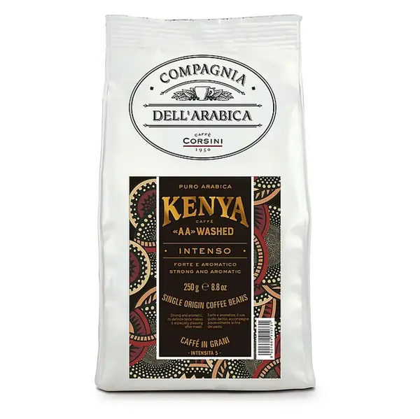 CORSINI Kenya "AA" Washed káva zrnková 250 g