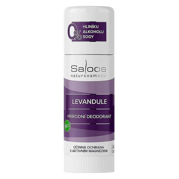 SALOOS Přírodní deodorant Levandule BIO 60 g