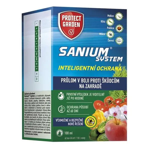 Přípravek proti mšicím a molicím AGROBIO Sanium System 100ml