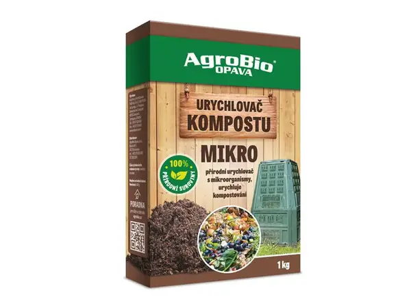 Urychlovač kompostu AGROBIO Mikro 1kg