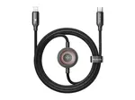 Kabel MCDODO CA-5680 USB-C /Lightning 1,5m Black+ nabíječka na Apple Watch
