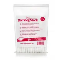 BAMBOOSTICK Vatové tyčinky pro čištění uší psů S/M 50 ks