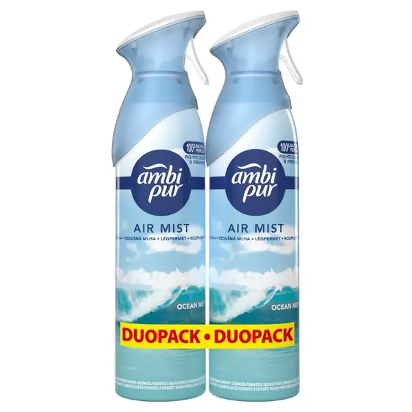 AMBI PUR Ocean Mist Osvěžovač vzduchu ve spreji 2 x 185 ml