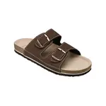 SANTÉ Pánské pantofle hnědé 1 pár, Velikost obuvi: 42