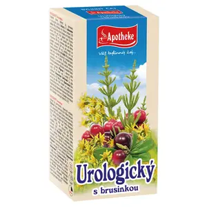 APOTHEKE Urologický čaj s brusinkou 20x 1,5 g sáčků