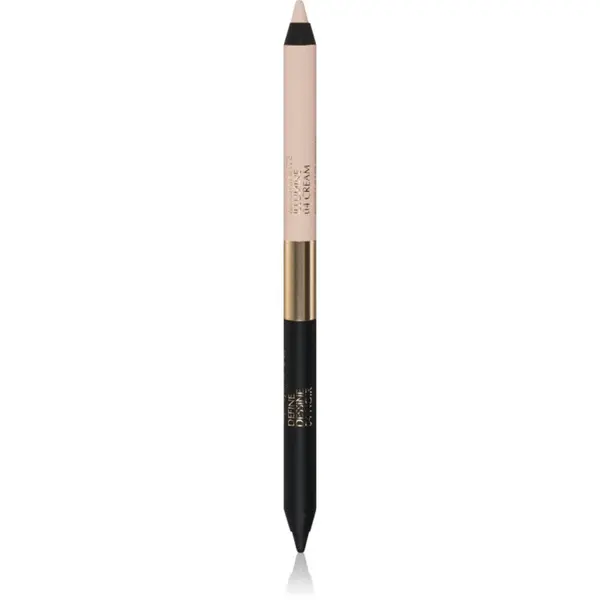 Estée Lauder Smoke & Brighten Kajal Eyeliner Duo kajalová tužka na oči odstín Noir / Cream 1 g