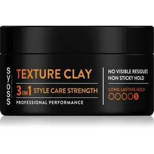 Syoss Texture Clay stylingová hlína s extra silnou fixací 100 ml