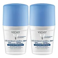 Vichy Sada minerálních kuličkových deodorantů (Mineral Deodorant) 2 x 50 ml