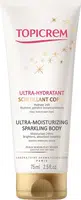 Topicrem Hydratační tělový krém se třpytivým efektem Ultra Hydratant (Ultra Moisturizing Sparkling Body) 75 ml