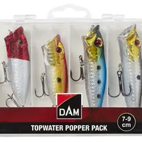 Dam sada woblerů topwater popper pack 7-9 cm
