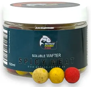 Method feeder fans method action wafter boiliies 12 mm 100 ml - spice meat