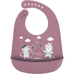 Canpol babies Bonjour Paris Bibs bryndák Pink 1 ks