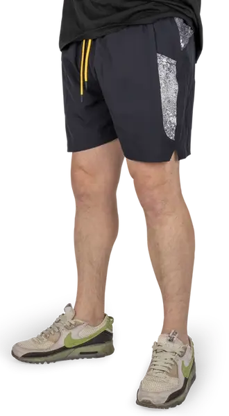 Black cat koupací kraťasy swim shorts - s