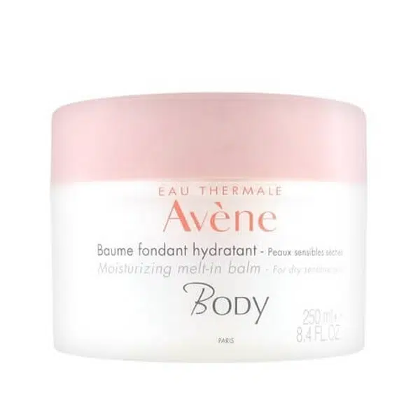 Avène Hydratační tělový balzám pro suchou a citlivou pokožku Body (Moisturizing Melt-In Balm) 250 ml