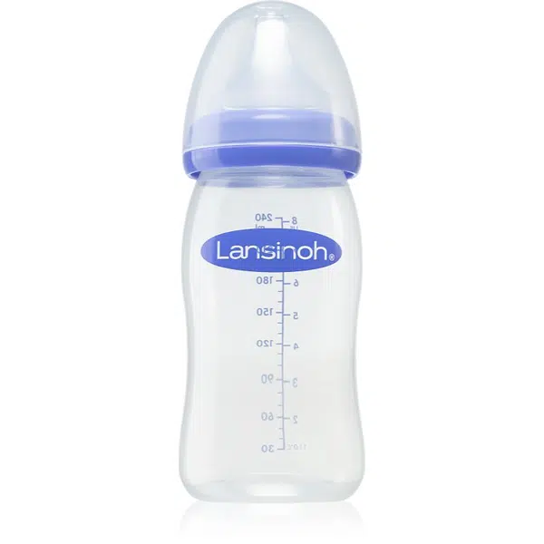 Lansinoh NaturalWave kojenecká láhev Medium 240 ml