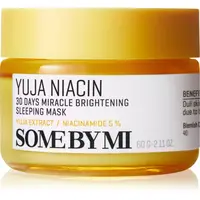 Some By Mi Yuja Niacin 30 Days Miracle Brightening Sleeping Mask rozjasňující noční maska 60 g